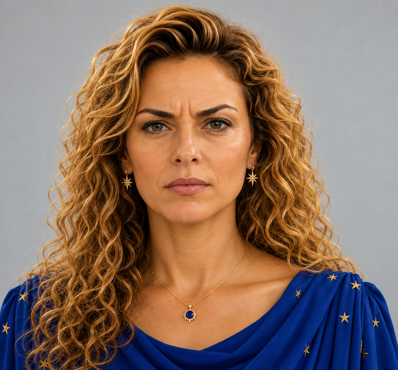 Lady Europa — Angry expression